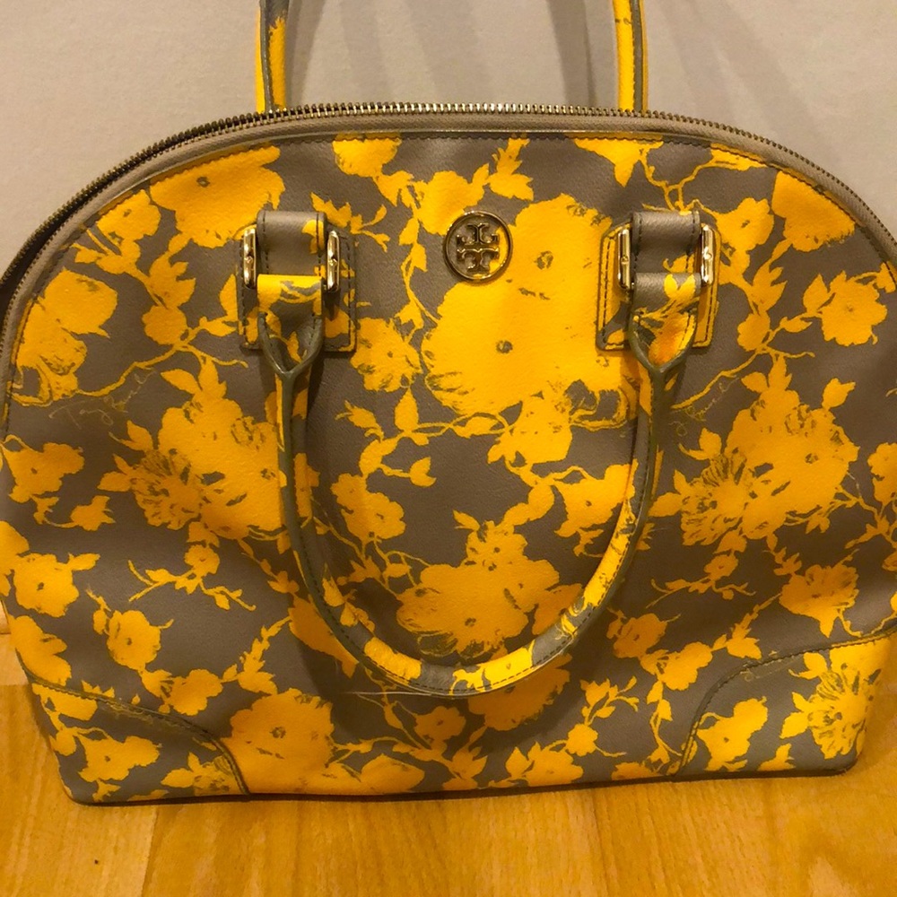 Floral Tory Burch bag